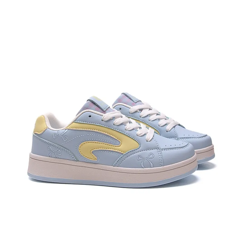 STUR YSN Low Top Skateboard Shoes Women's Sky Blue-3