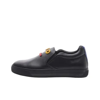 FENDI Men's Casual Shoes Men Low Top Black