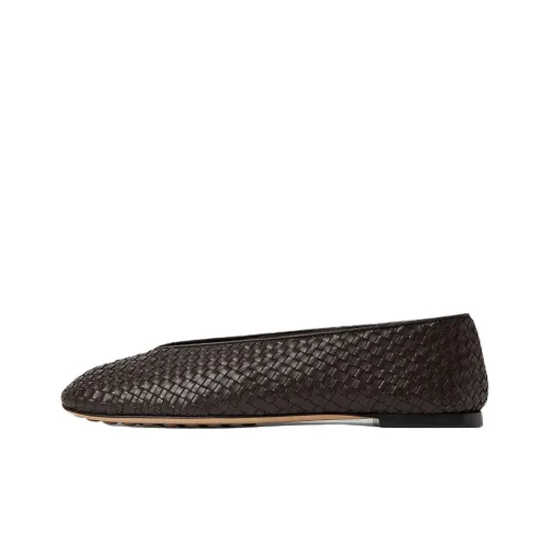 Bottega Veneta Rosa Casual Single Shoes Women's Black
