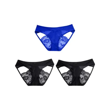 Flowers In Water Underpants Women's 3 Pack