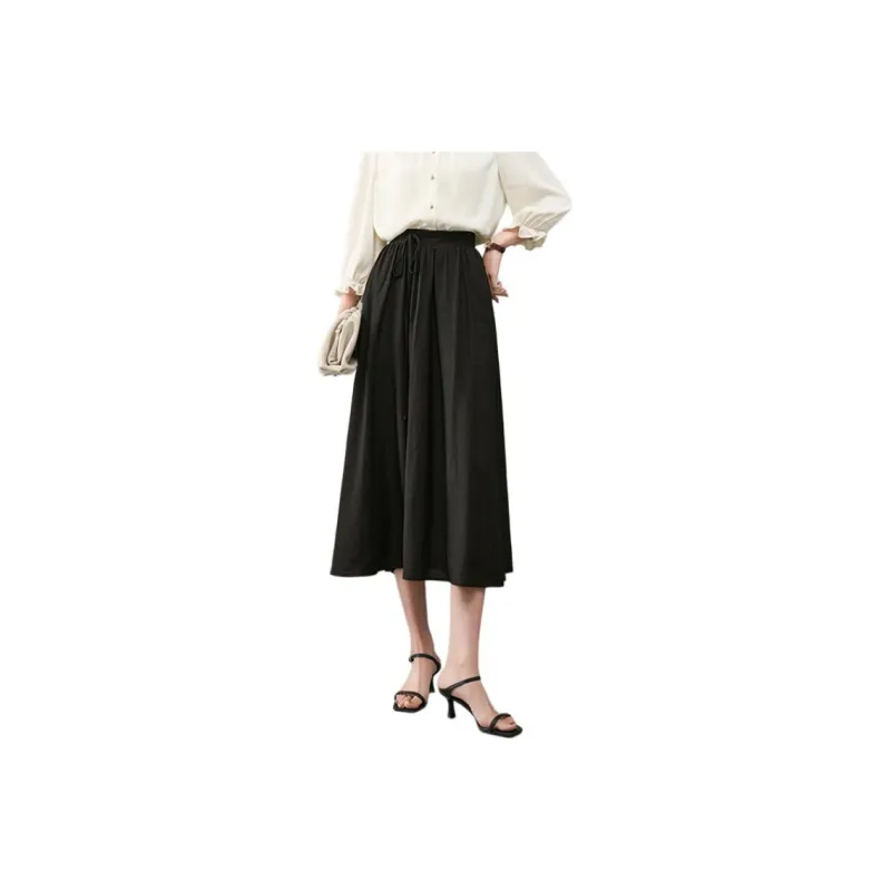 YALIDA Casual Long Skirt Women's-0