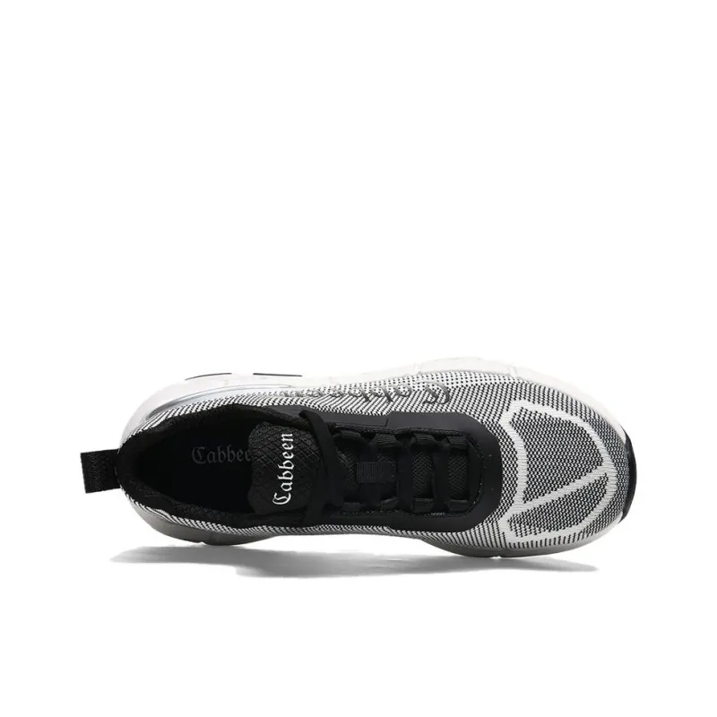 Cabbeen Low Top Casual Shoes Men's Black-2