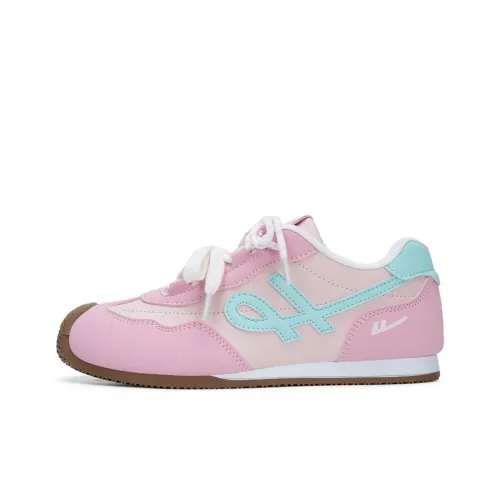 Warrior Abrasion Resistant Low Top Casual Shoes Women's Pink Green