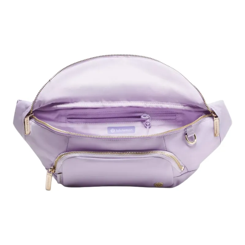 Lululemon Everywhere Recycled Nylon Crossbody Bag, Fanny Pack Extra Large Unisex Purple-2