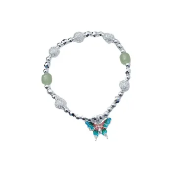 Stone Edge Poly 990 Sterling Silver Pure Silver Bracelets Women's