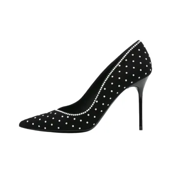 BALMAIN Pantofi Slim Heel High Heels 10cm Women's Black