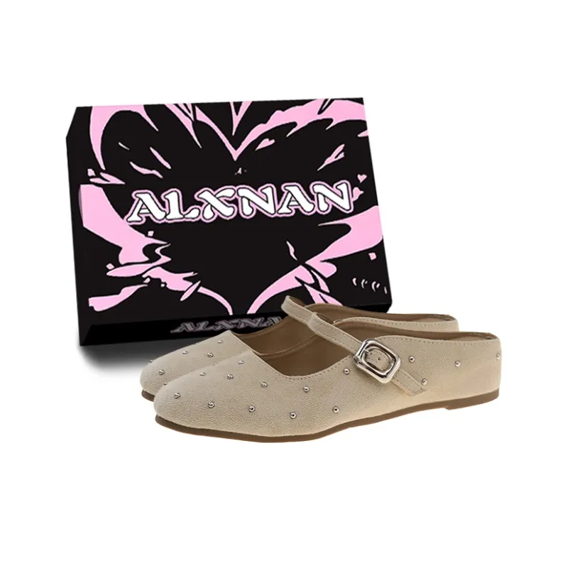 Alxnan Odor Resistant, Abrasion Resistant Closed Toe Slippers Women's-17
