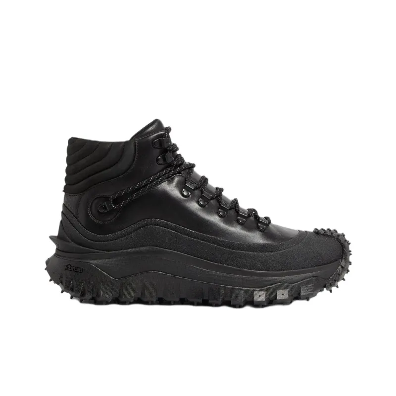 Moncler Trailgrip GTX High Top Casual Shoes Men's Black-1