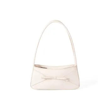 HAWA PU Shoulder Bag Women's White/Black/Red