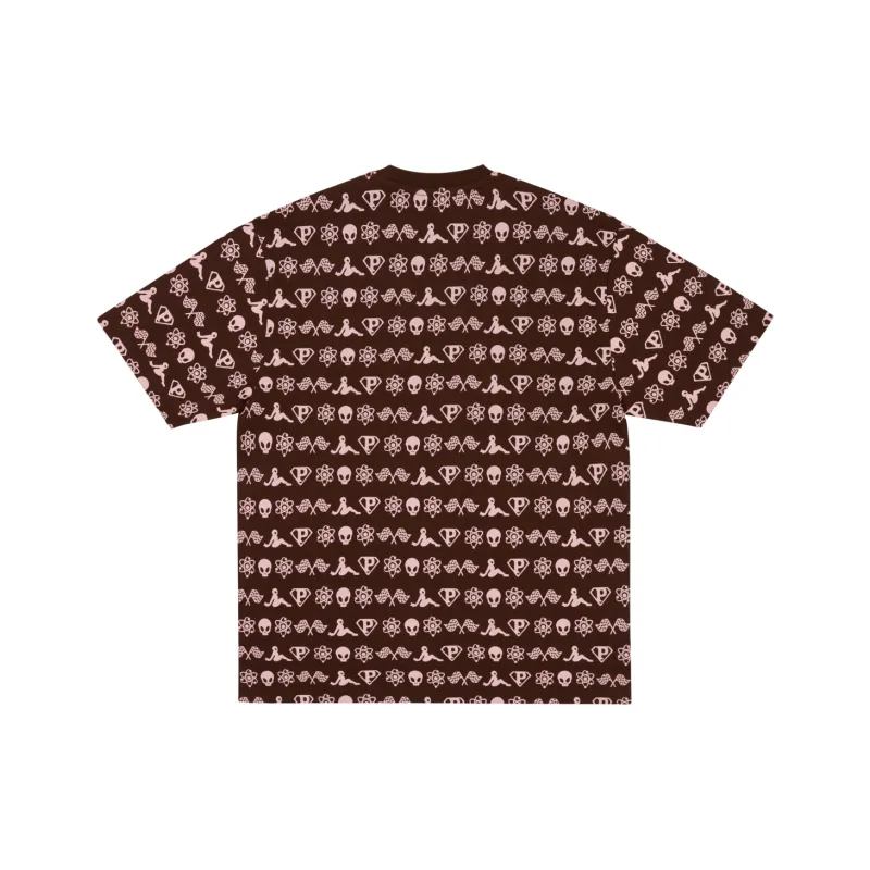 PALACE T Shirts Unisex Dark Red-1