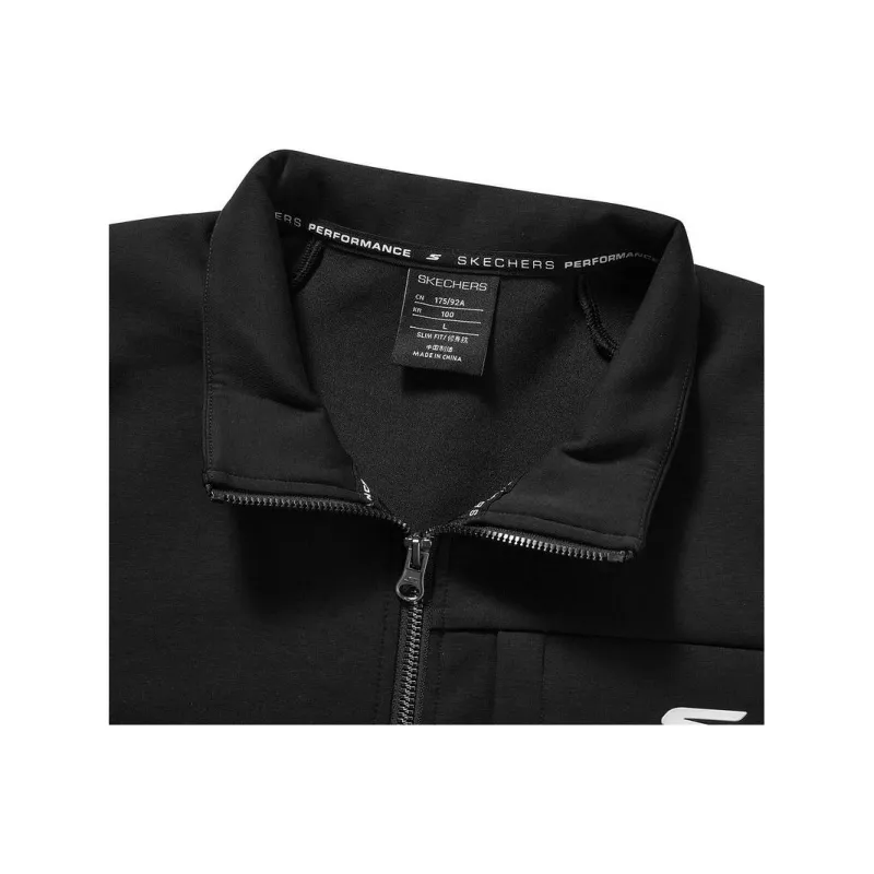 Skechers Basic Sports Series Jacket Men's Carbon Black-2
