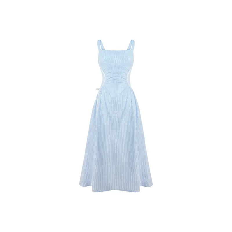 FPMZ Slip Dresses Women's Light Blue-0
