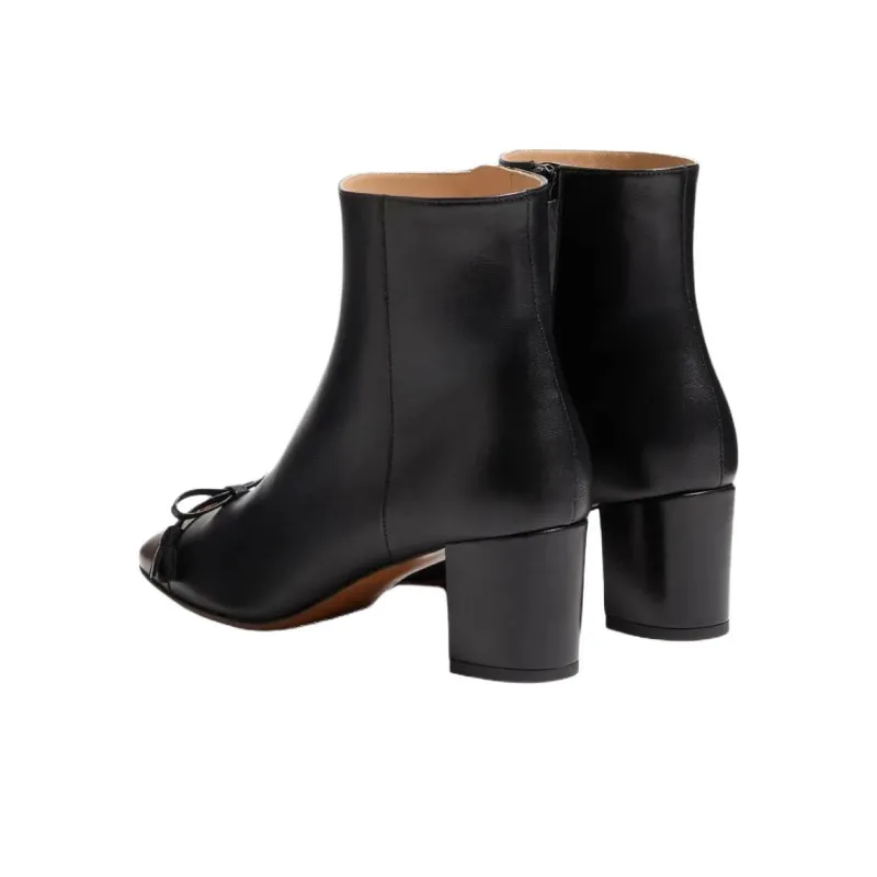 Valentino VALET DU ROI Ankle Boots 6cm Women's Black-3