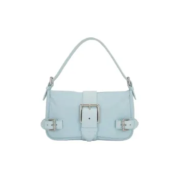 Bottega Veneta Polyester Handbag Trumpets Women's Blue Green