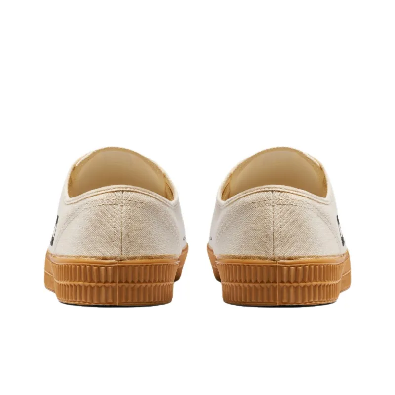 CDG Novesta Star Master Anti Slip Wear Resistant Low Top Canvas Shoes Unisex Beige-4