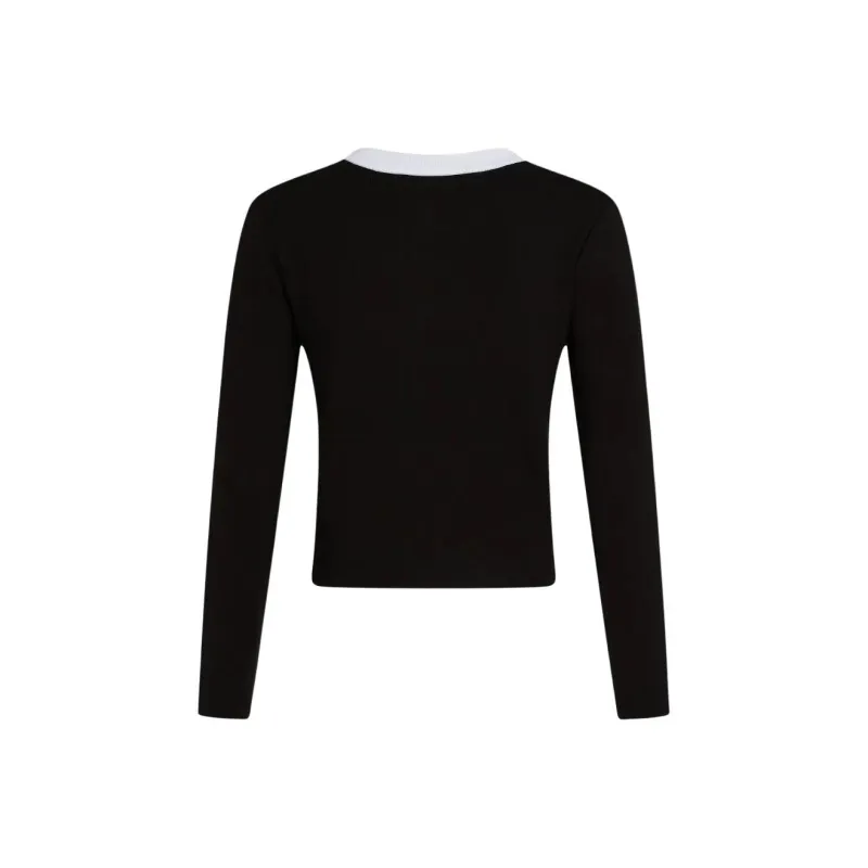 KARL LAGERFELD / Karl Lagerfeld Jeans Contrast piping Cardigan-1