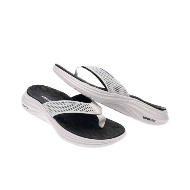 Skechers Vapor Foam Flip Flops Men's White-2