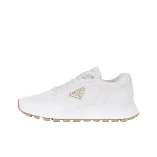 PRADA PRAX 1 Low Top Casual Shoes Men's White
