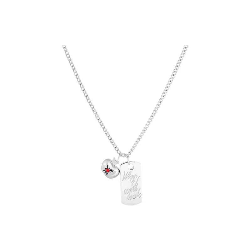 MISS XIA JWY Titanium Steel Necklaces Unisex-0