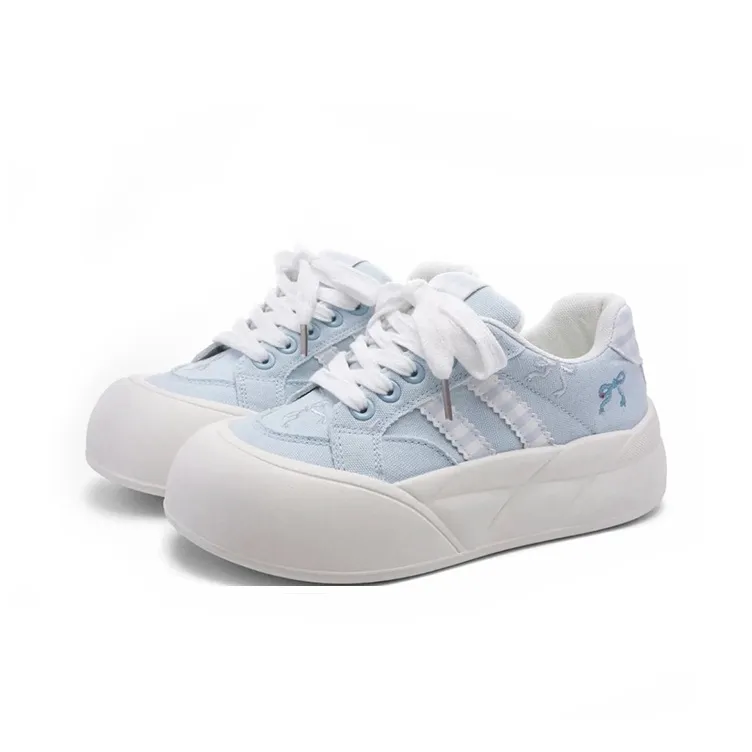 WJA Cushioning, Impact Resistant, Abrasion Resistant, Lightweight, Slip Resistant Low Top Skateboard Shoes Women's-5