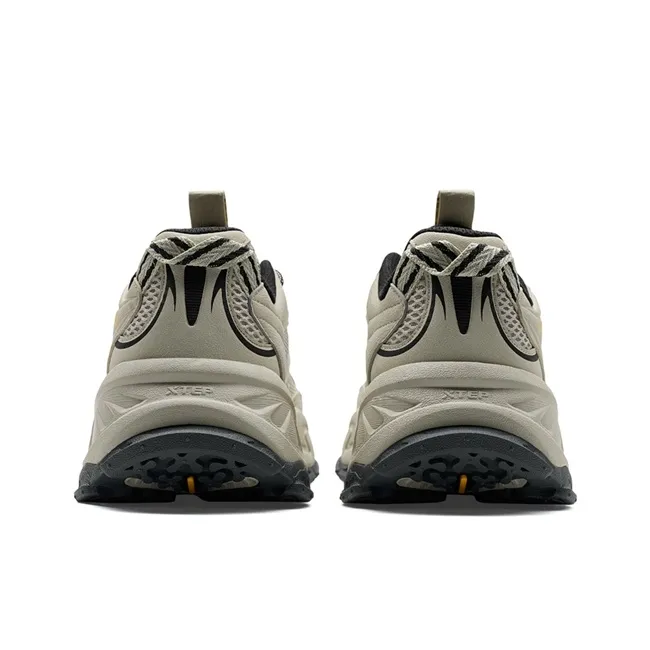 XTEP Tundra Abrasion Resistant Slip Resistant Low Top Casual Shoes Men's Gray Black-4