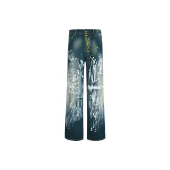 COOLALPACA Jeans Unisex Vintage Blue