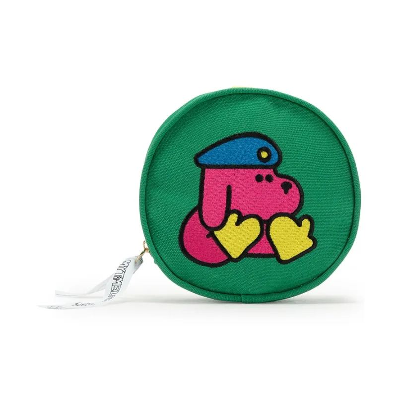 MYTIMELAB Cotton Round Bag Coin Purse Tubas Unisex Multicolor-10