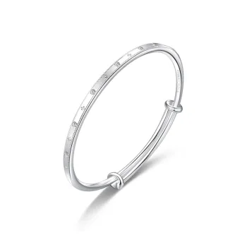 FANCI 999 Fine Silver Bangles Women's