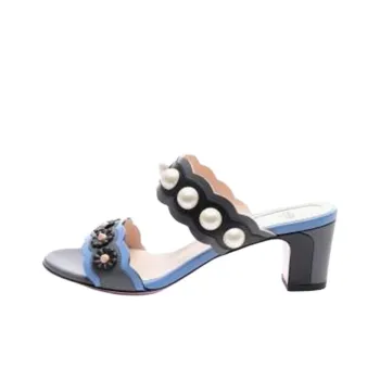 FENDI Slide Slippers Women's Blue