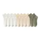 4 White+4 Beige+2 Army Green