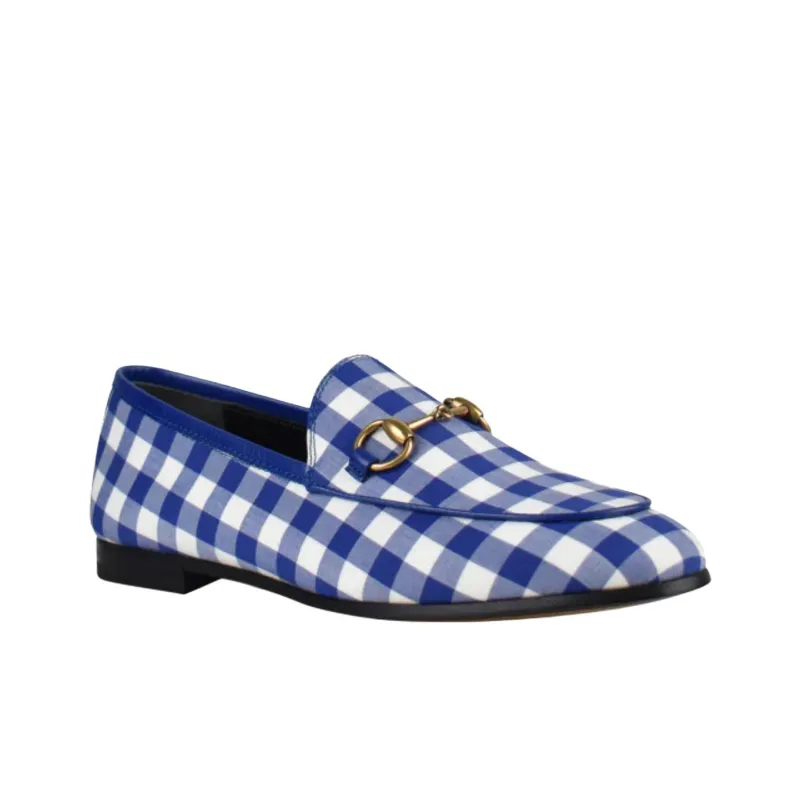 GUCCI Casual Single Shoes Women's Blue-2