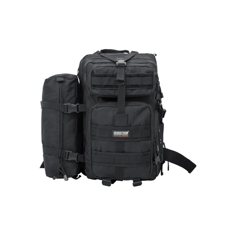 Seibertron Outdoor Bags Abrasion Resistant Polyester 42L Black/Brown Unisex-0