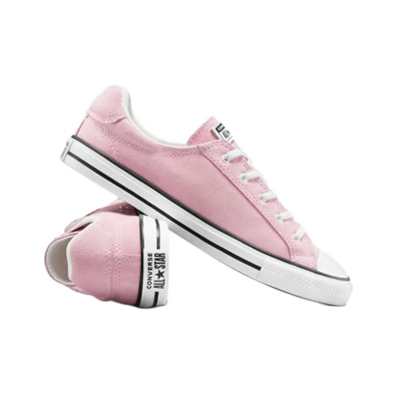 Converse Chuck Taylor All Star Wear resistant And Lightweight Low Top Skateboard Shoes Women's Pink-4