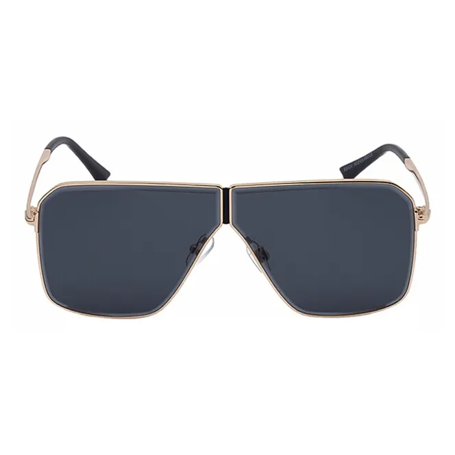 YALMY Metal Irregular Shape Sunglasses Unisex-7