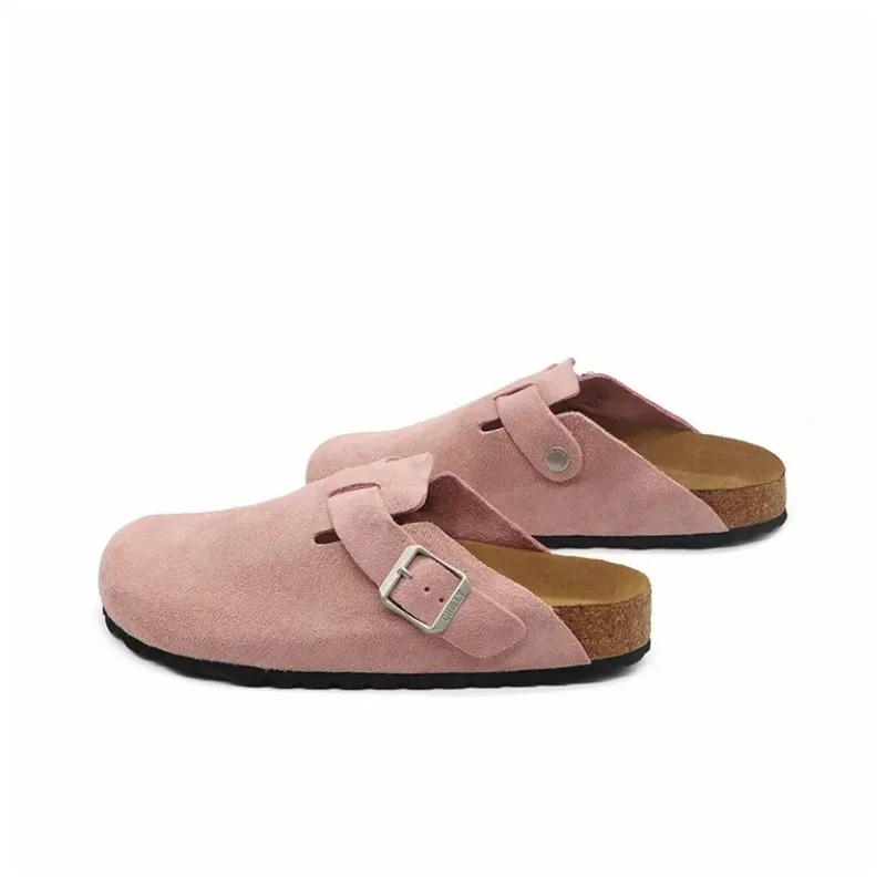 OAOQ Quiet Abrasion Resistant Slip Resistant Closed Toe Slippers Unisex-7