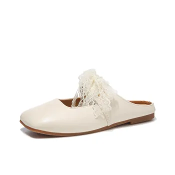 VICTORIA&VERA Slip Resistant Closed Toe Slippers Women's