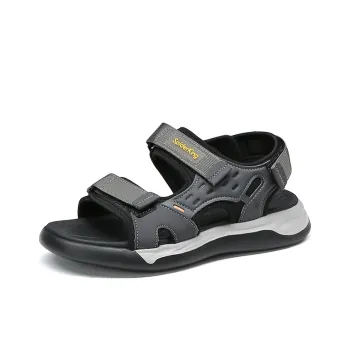 Spider King Beach Sandals Men's Gray