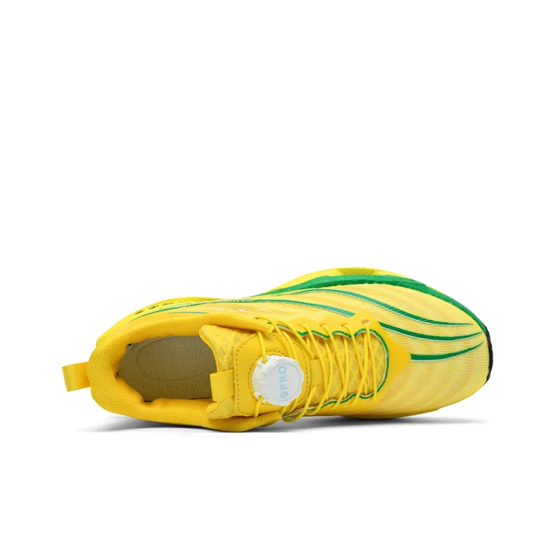 COMVIEW Running Shoes Unisex Mid Top Lemon-1