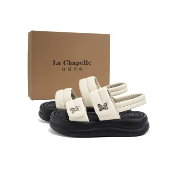 La Chapelle Beach Sandals Women's Beige