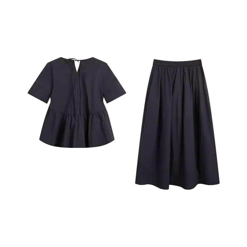 ZIHAN Two Piece Skirt Sets Women's-1