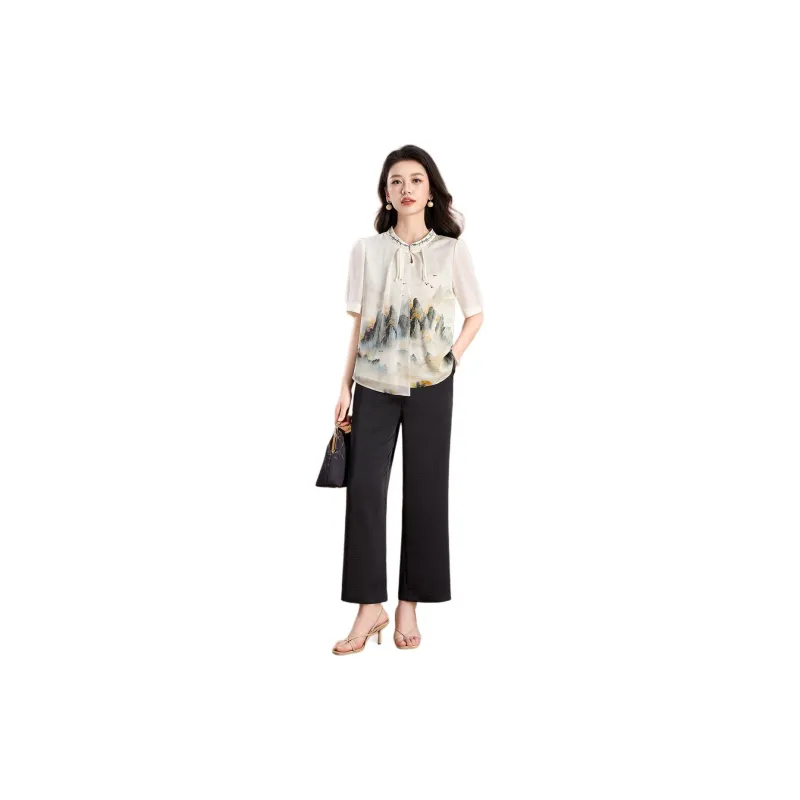Mylan Casual Suits Women's Ecru-0