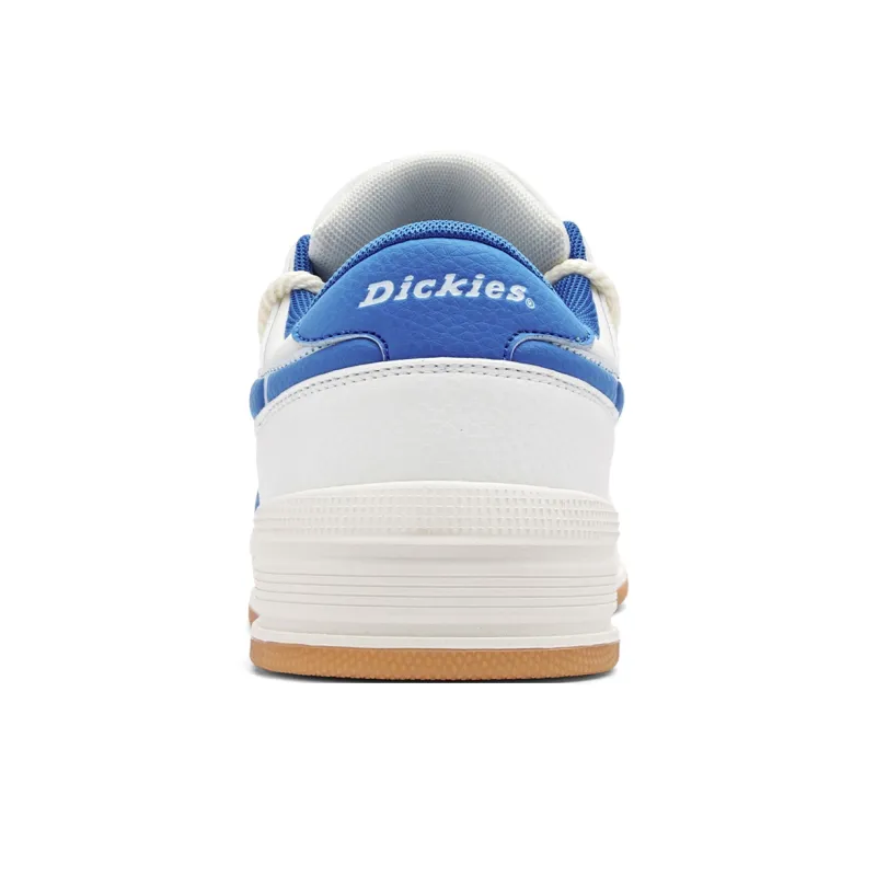 Dickies Low Top Skateboard Shoes Men's White Blue-3