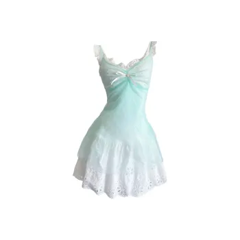 COVER TIME Slip Dresses Women's Green
