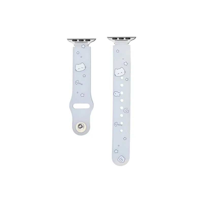 Miss Wrist Apple Compatibility Watch Band 130 180mm Silicone Material-13