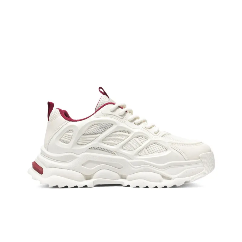 HACKBUTEER Low Top Chunky Sneakers Men's Box Included-4