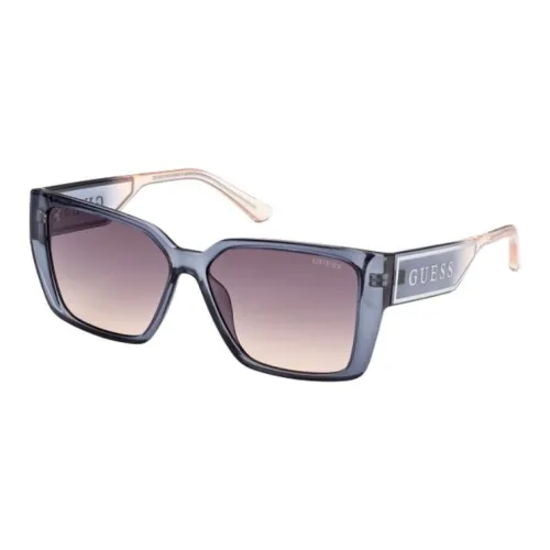 GUESS Injection Square Sunglasses Women's Blue