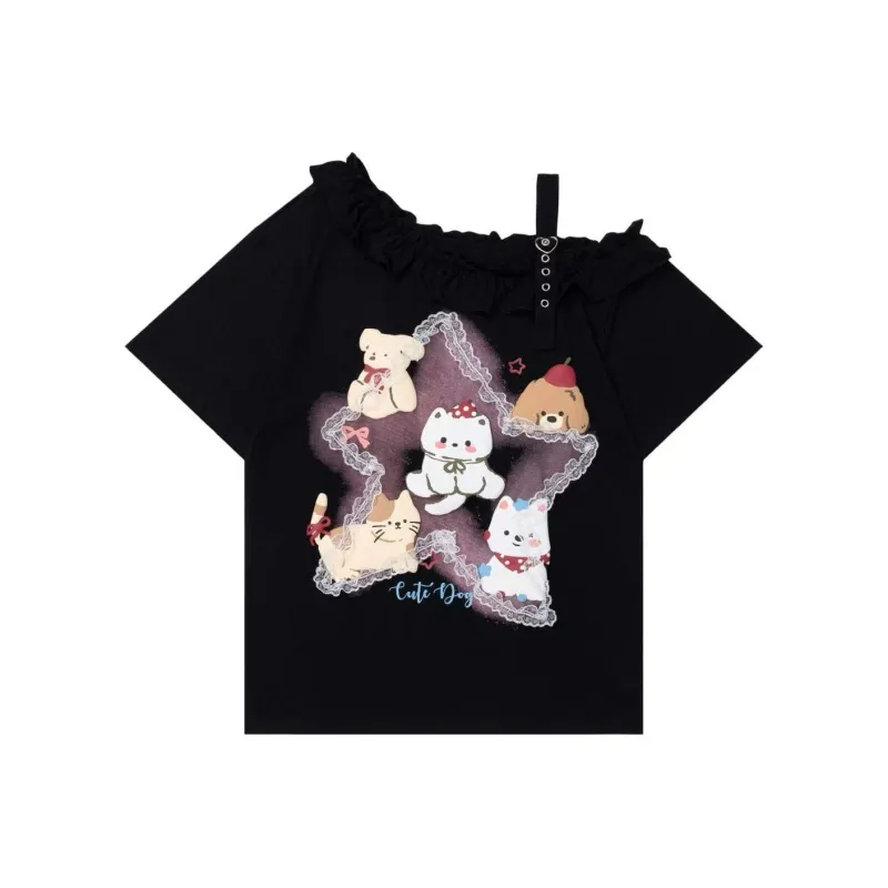 ABCMININ T Shirts Women's-0