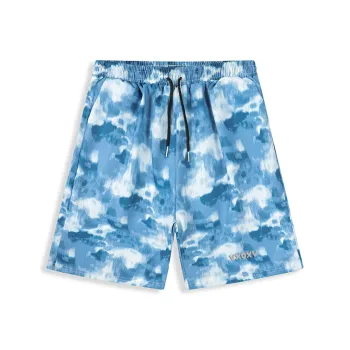 VXOXV Casual Shorts Unisex Blue