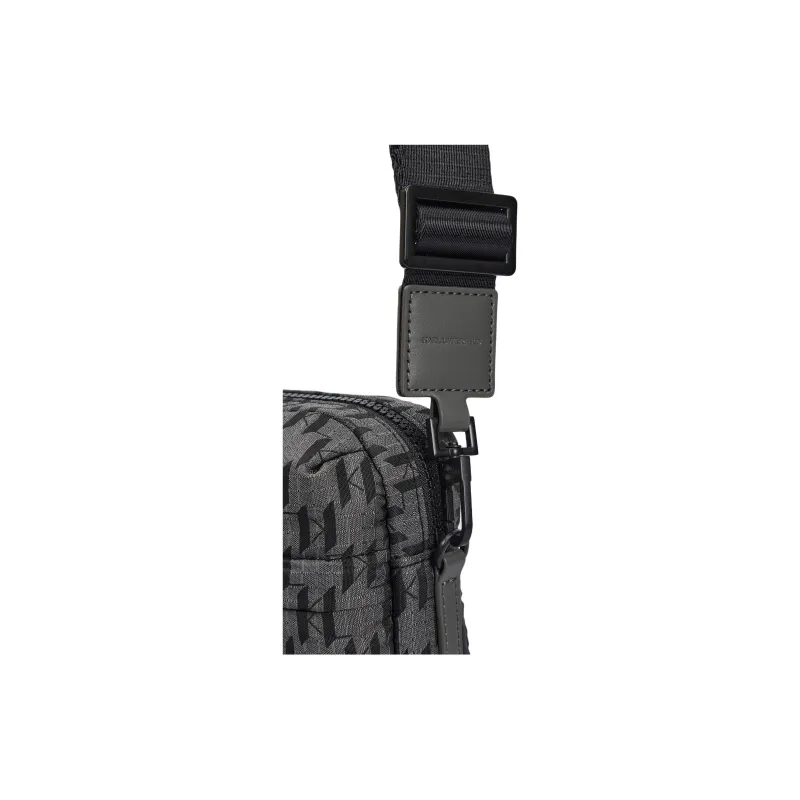 KARL LAGERFELD Polyester Crossbody Bag Men's Gray-2