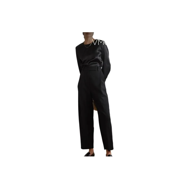 TOTEME Casual Pants Women's Black-0